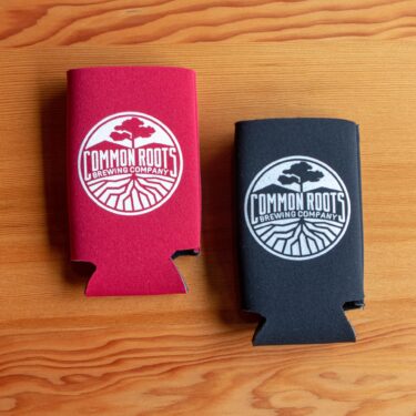 Red and Black Koozies