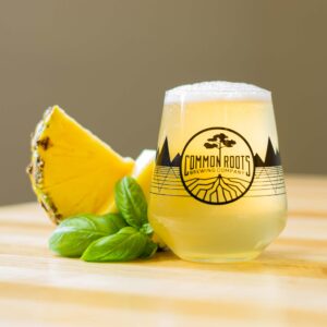 Unclearly Common Pineapple Basil Hard Seltzer