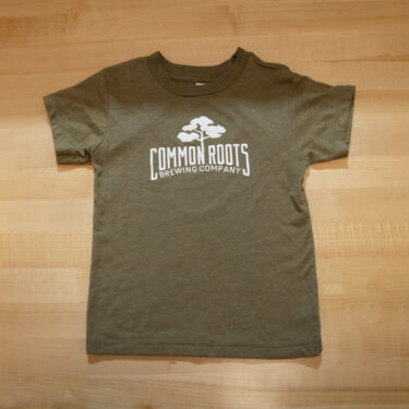 Olive green toddler tee
