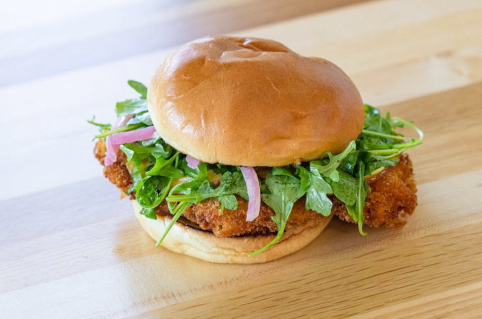 Pork Schnitzel Sandwich