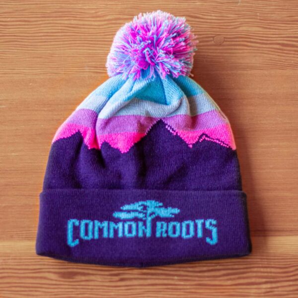 Purple Mountain Beanie Flat