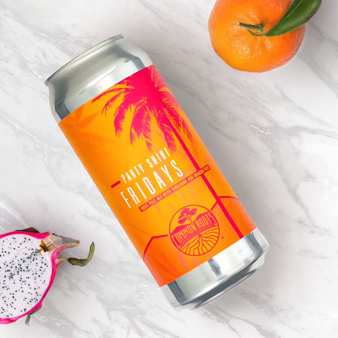 Party Shirt Tangerine Dragon Fruit