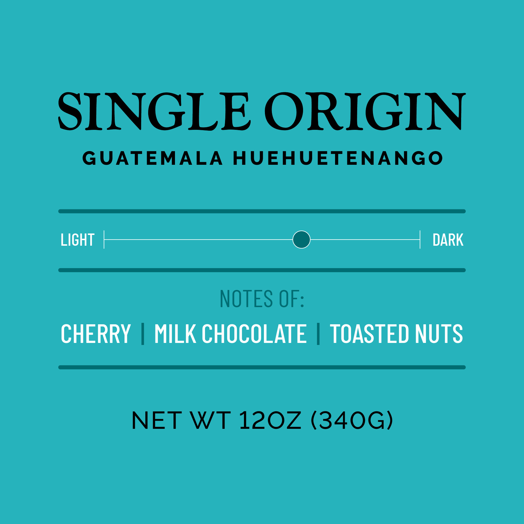 Our Guatemala Coffee has notes of cherry, milk chocolate and toasted nuts