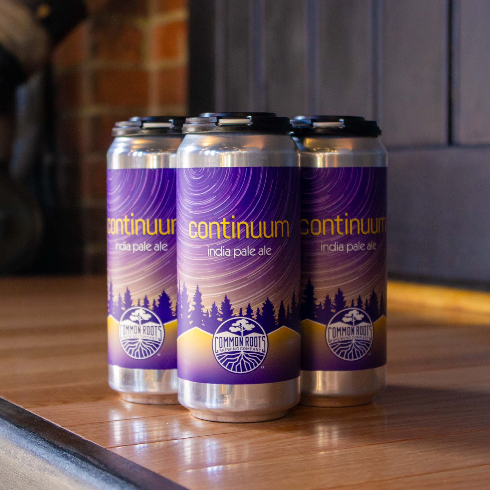 4pack of Continuum IPA cans