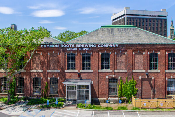 Common Roots Albany Outpost building from the front