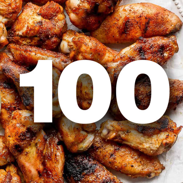 100 Smoked Wings