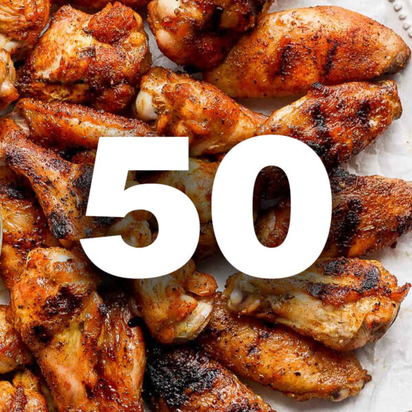 50 Smoked Wings