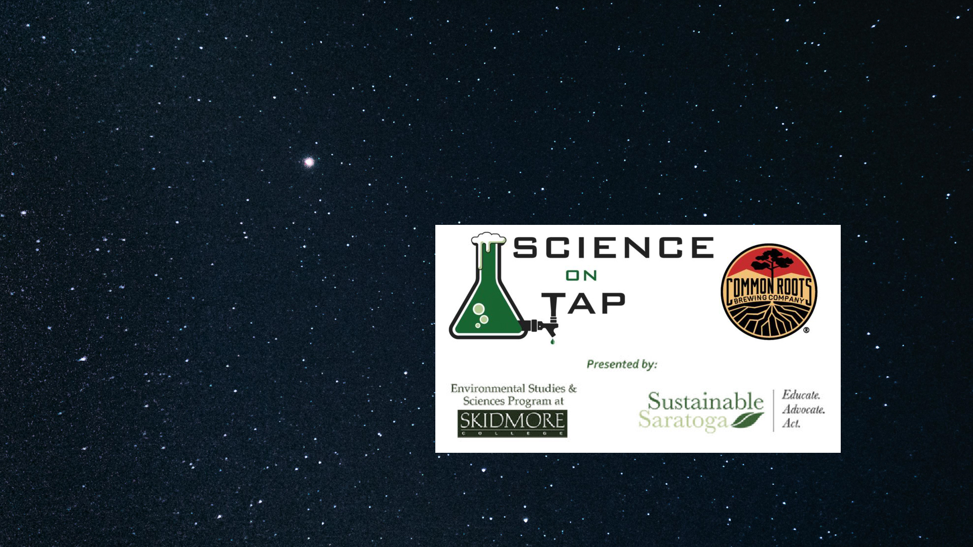 Science on Tap Logo