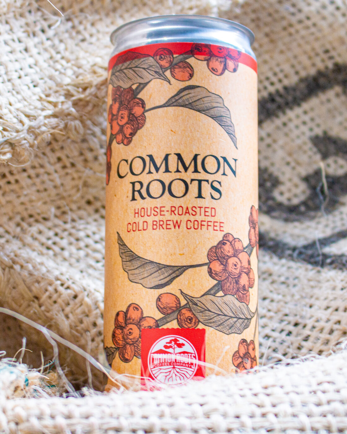 IMG_5162 Cold brew can on green coffee bag