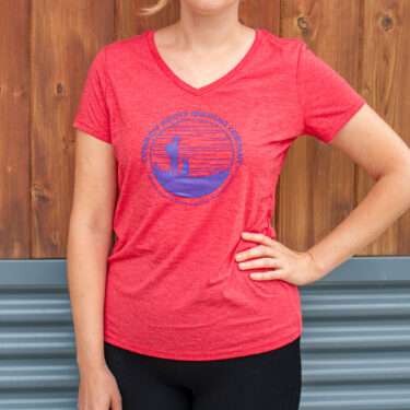 woman posing in Citra Womens tee